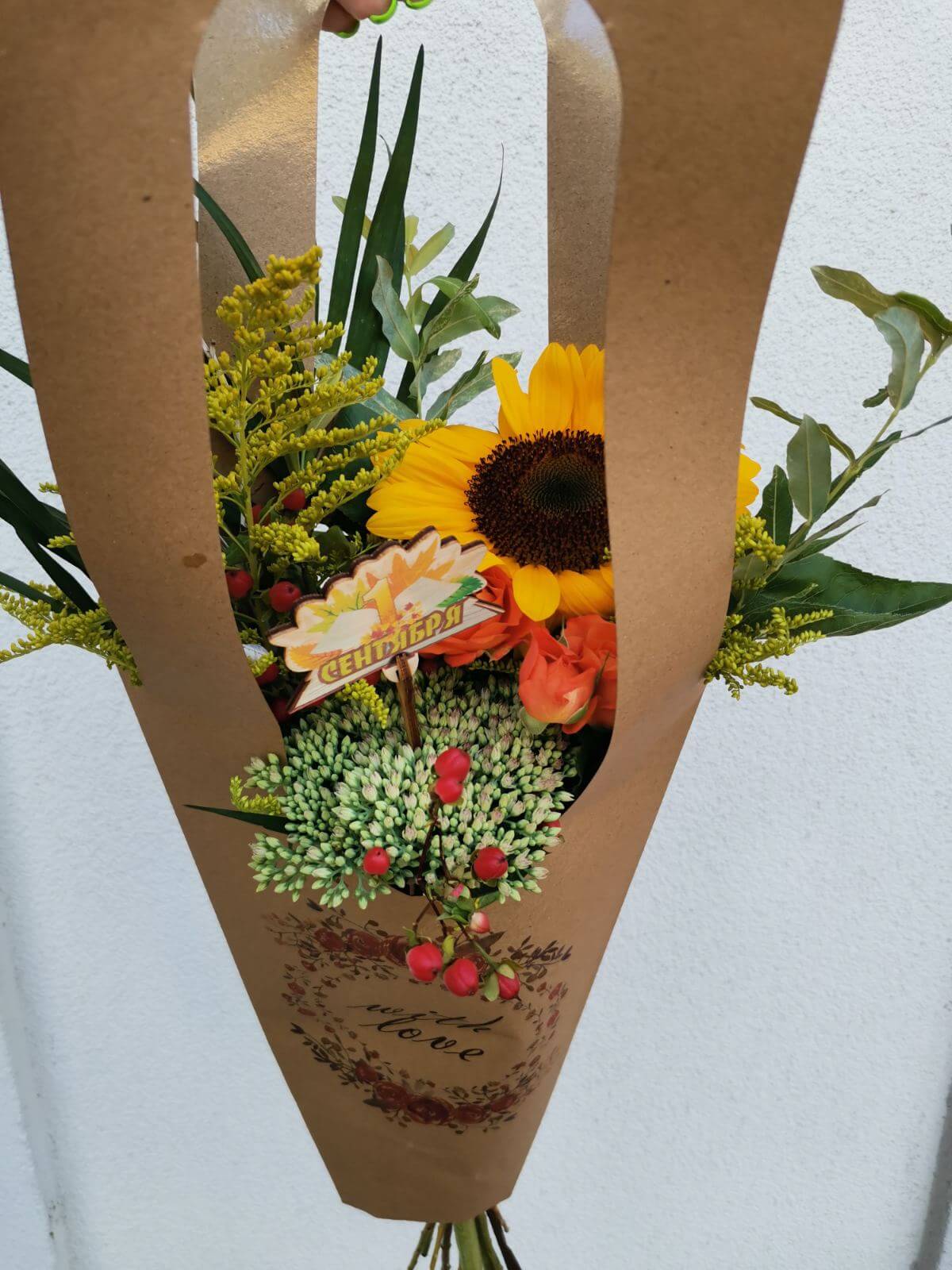 купить букет цветов на 1 сентября в Барановичах